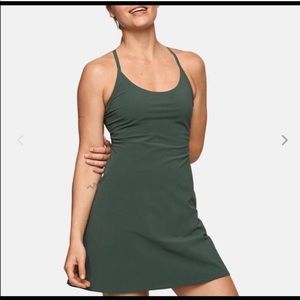 Green OV Dress